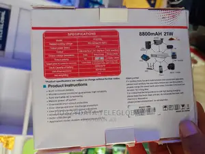 Multipurpose Powerbank/Mini-Ups, for Wifi Router and CCTV