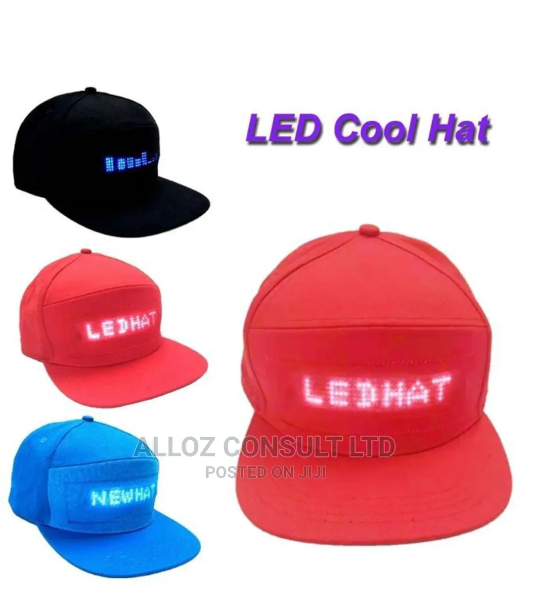 Bluetooth Led Light Cap Programmable Night Publicity Led