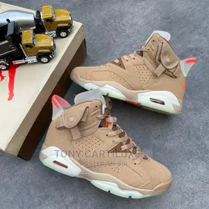 *Travis Scott X Air Jordan 6 « British Khak
