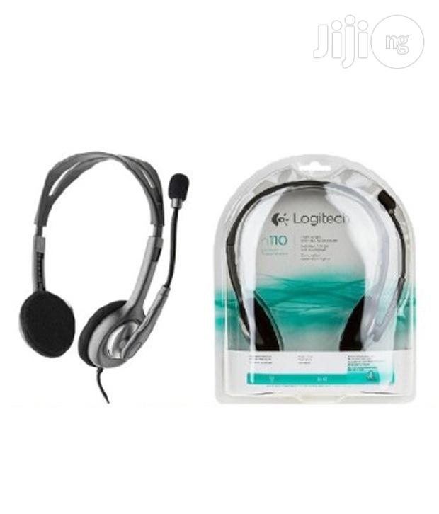 Logitech Stereo Headset H110 With Mic