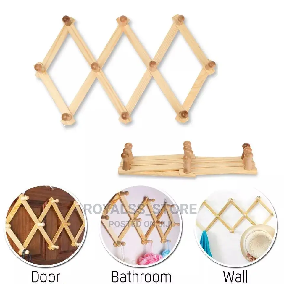 Expandable Wooden Multifunction Hanger