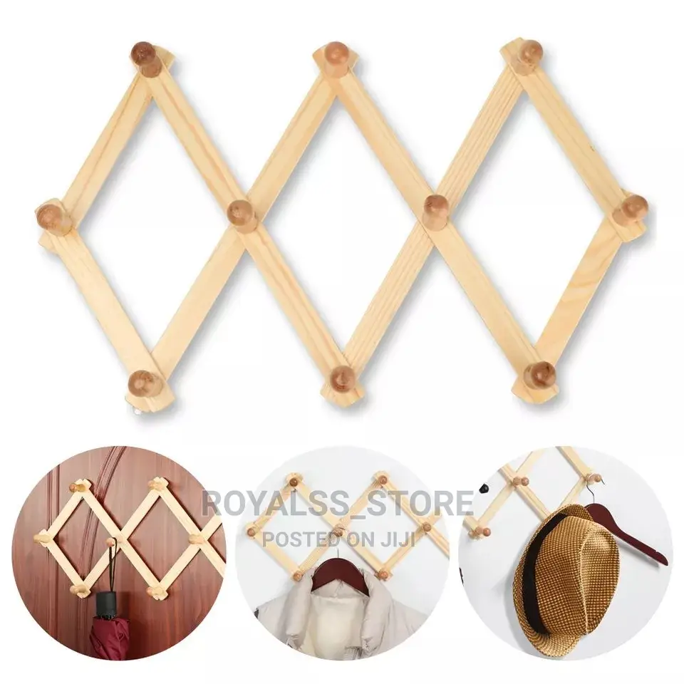 Expandable Wooden Multifunction Hanger