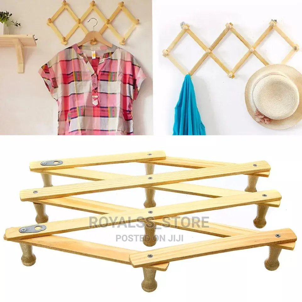 Expandable Wooden Multifunction Hanger