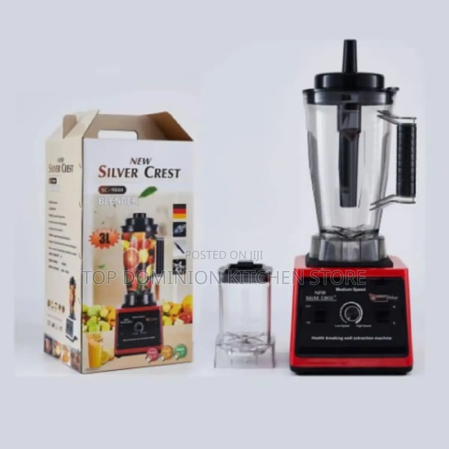 2in 1 Silver Crest Blender