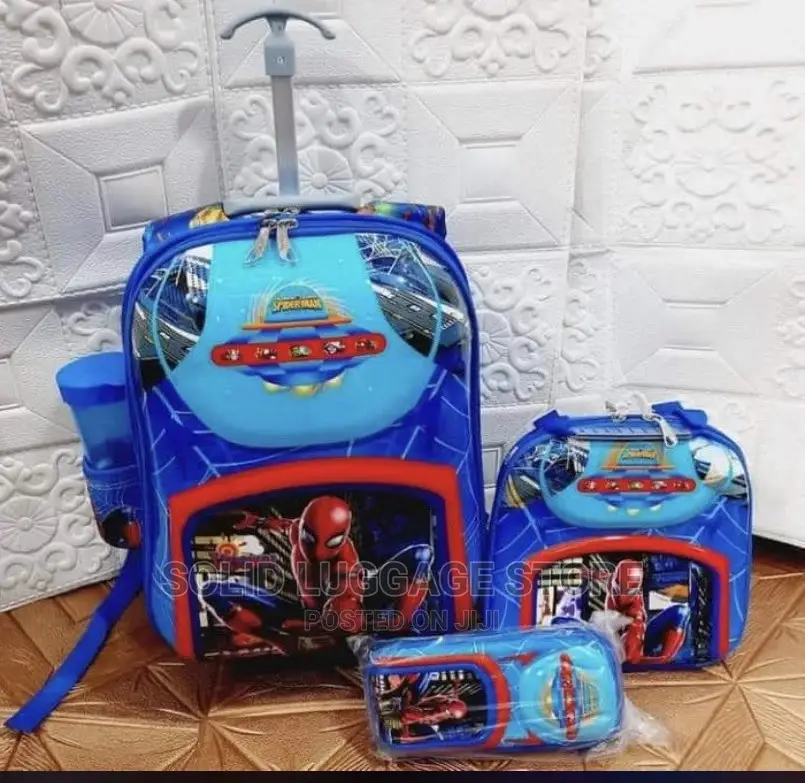 Children Trolley School Bag