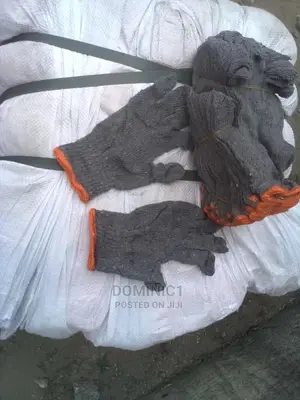 Black Cotton Gloves
