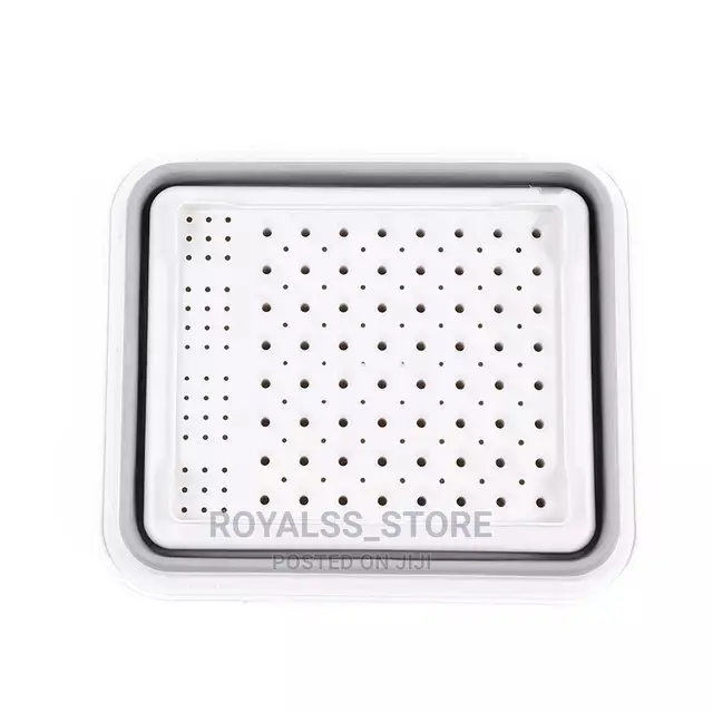 Foldable Silicone Dish Drainer Rack