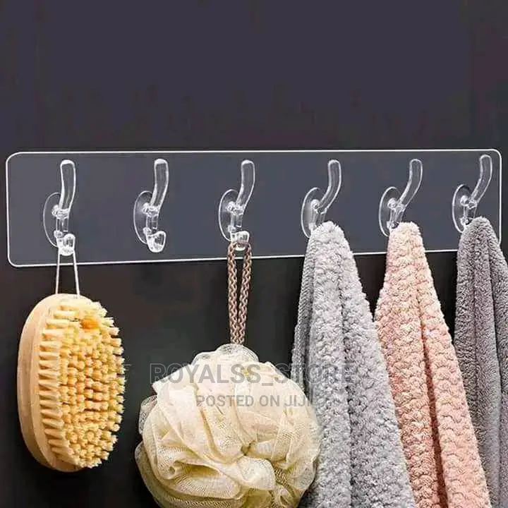Flexible Transparent Wall Hook
