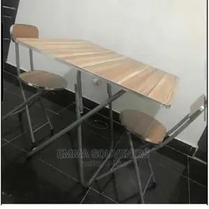 2 Foldable Chair and 1tabel