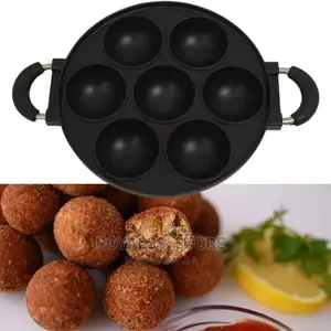 Non Stick Masa/Cake Pan With Glass Lid