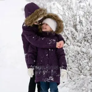 Children Winter Jacket Foreign Used Original