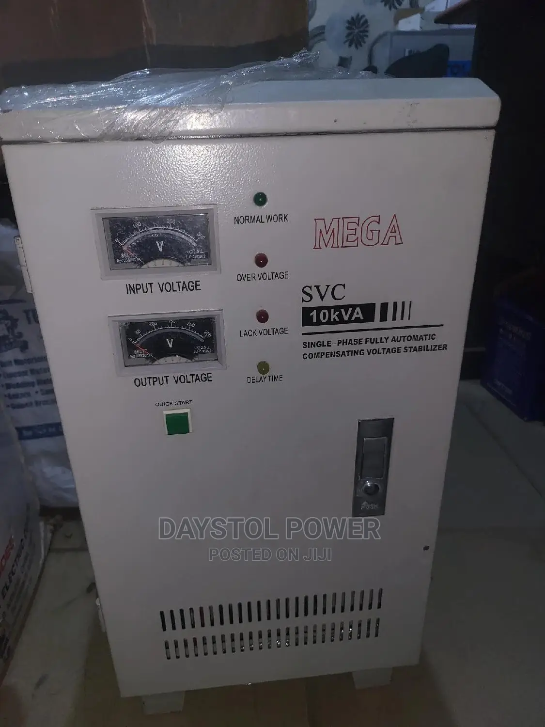 10kva Mega SVC Servo Central Stabilizer. Direct Tokunbo