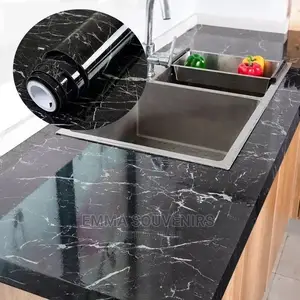 Black Marble Wallpaper Stickers