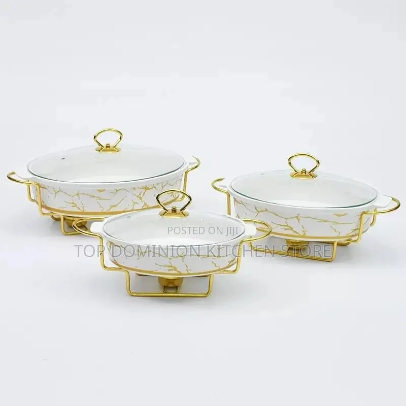 Ceramic Chafing Dishe Plate