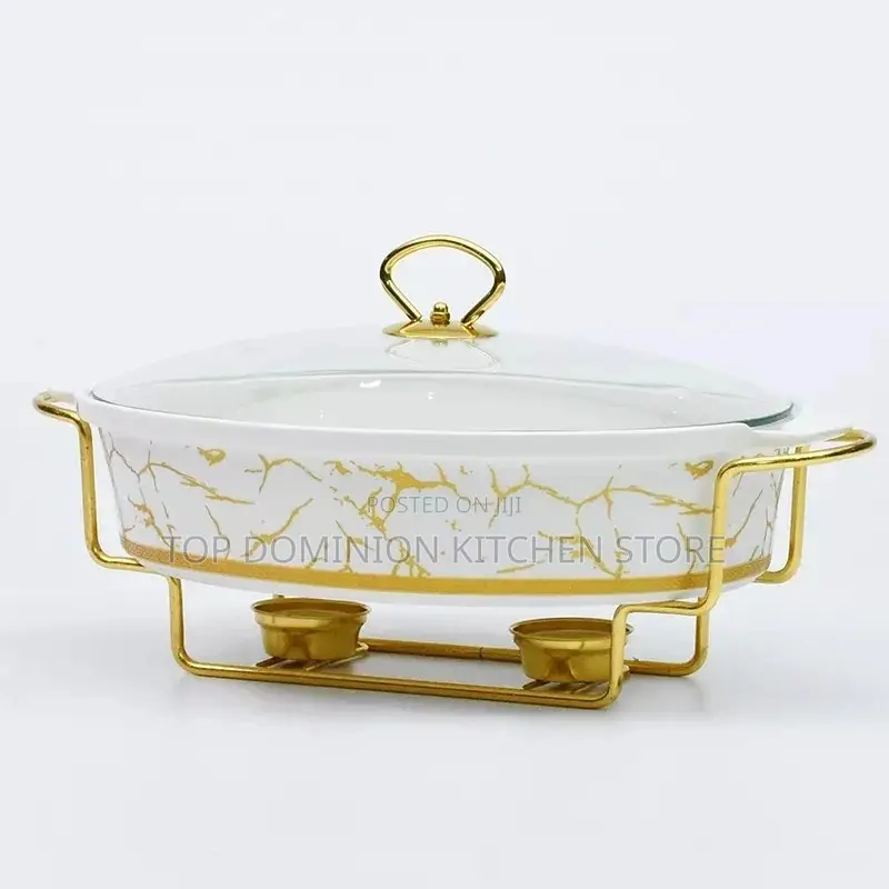 Ceramic Chafing Dishe Plate