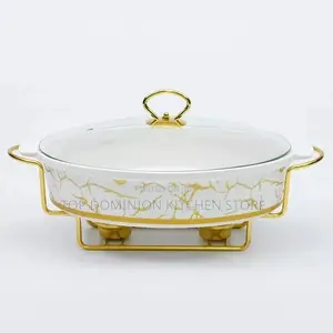 Ceramic Chafing Dishe Plate