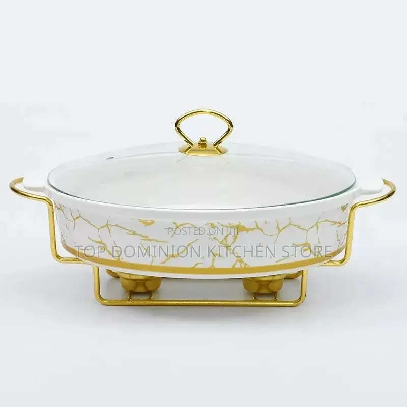 Ceramic Chafing Dishe Plate