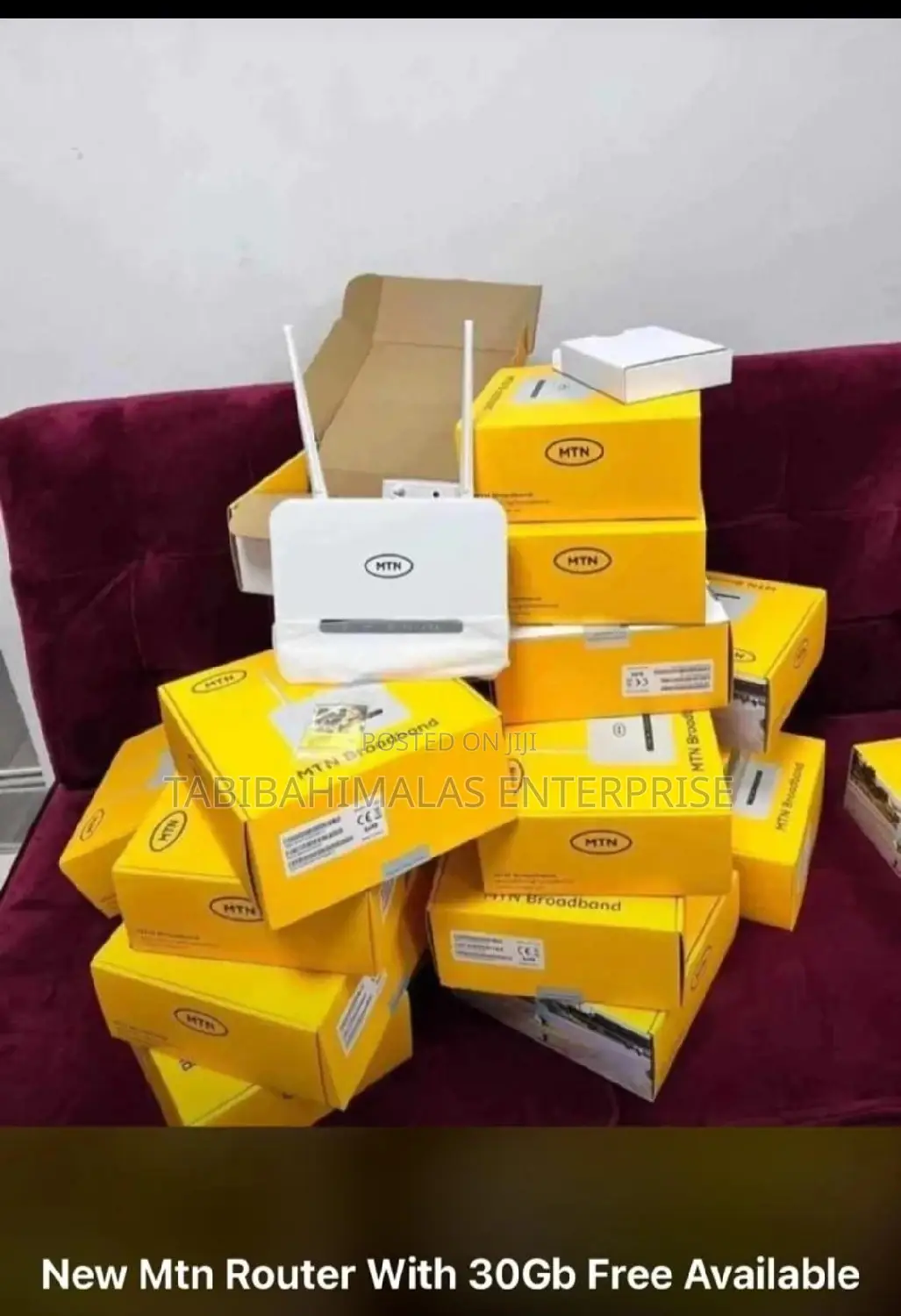 MTN CAT6 Broadband Router + FREE 120gb Data and UPS in Ikeja ...