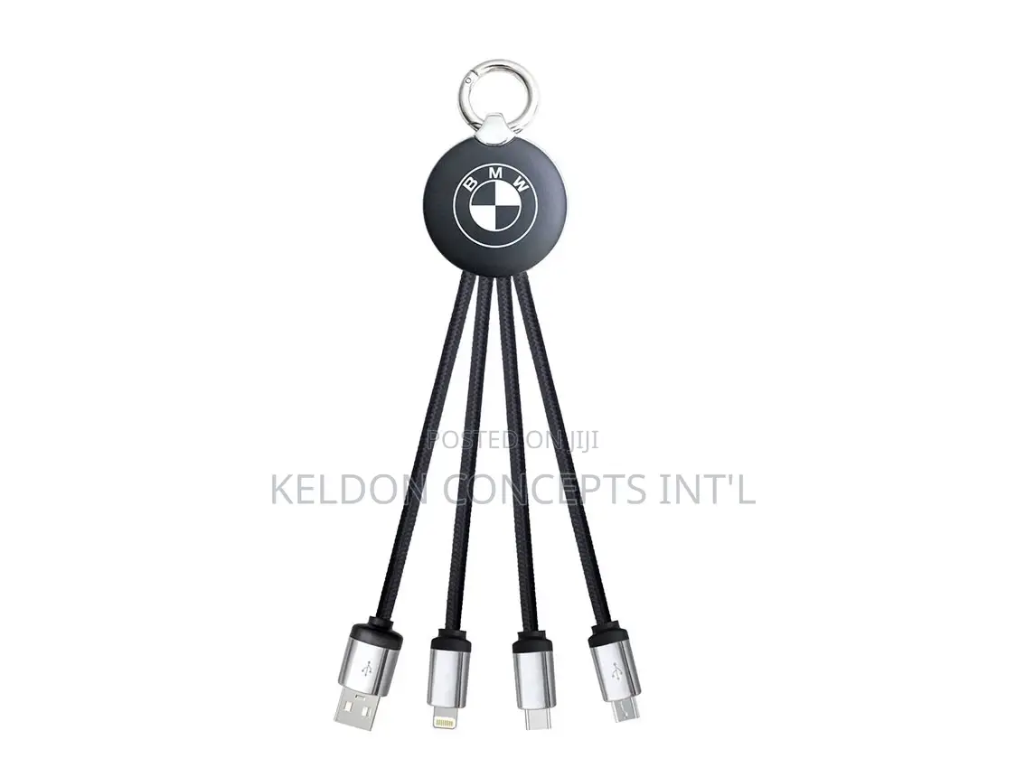 Light Up Keyring Fast Charging Cables 2sides Led -50