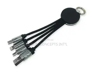 Light Up Keyring Fast Charging Cables 2sides Led -50