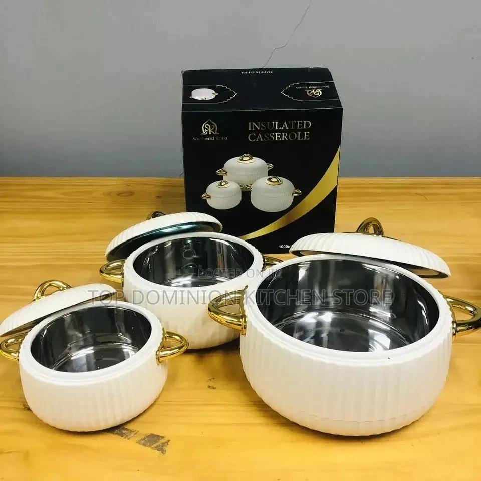 Hot Insulated Food Warmer(3set)