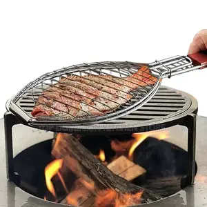 Portable Barbecue Grilling Basket