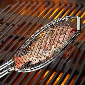 Portable Barbecue Grilling Basket