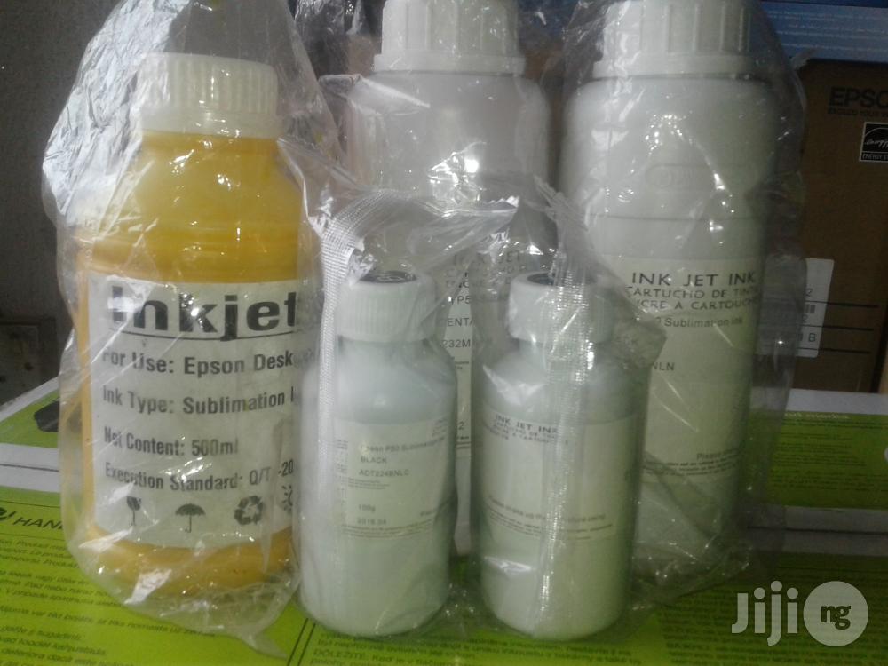 Sublimation Inks.