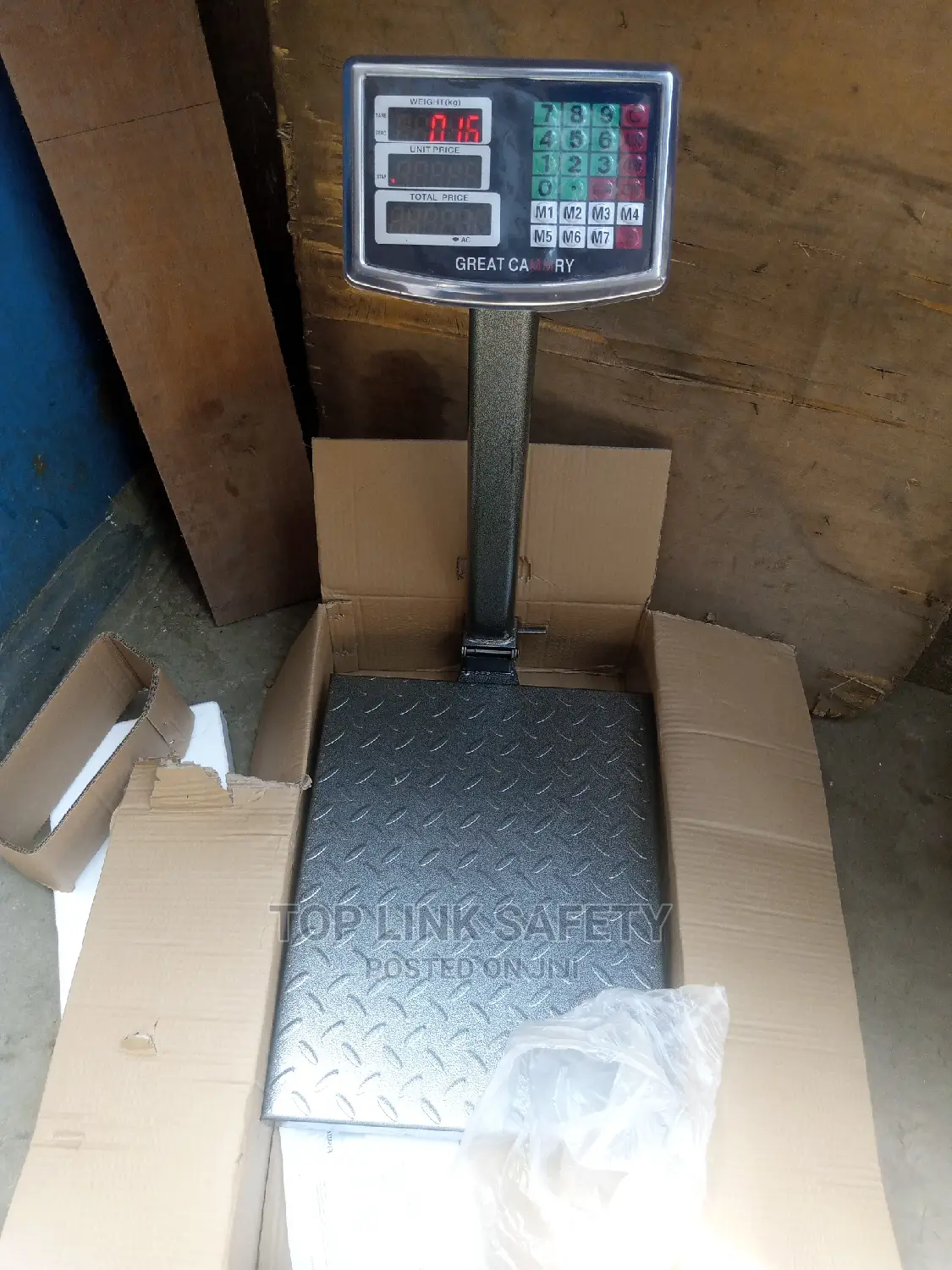 Digital Scale Platform.150kg Double Face.