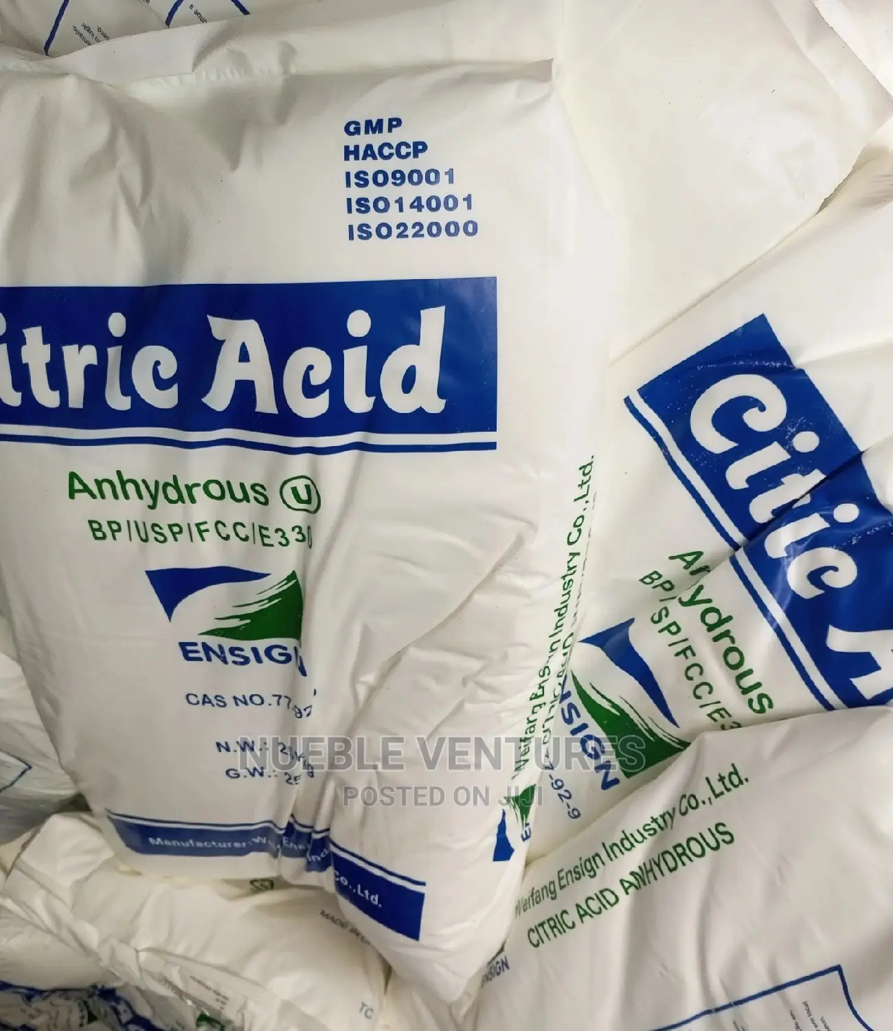 Citric Acid Anhydrous and Monohydrate