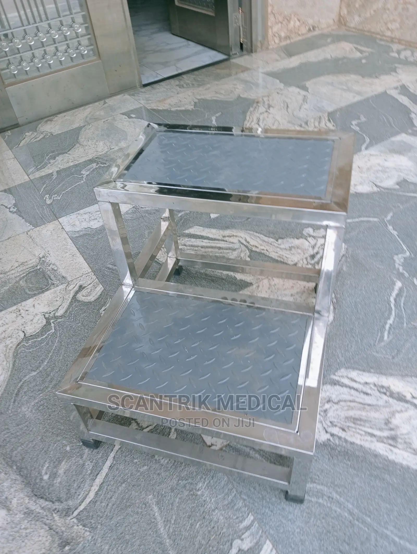 Medical Foot Step Stool Patient