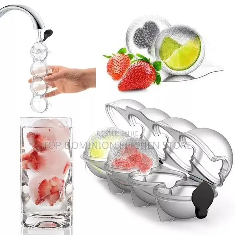 Round Ice Ball Cube Makers