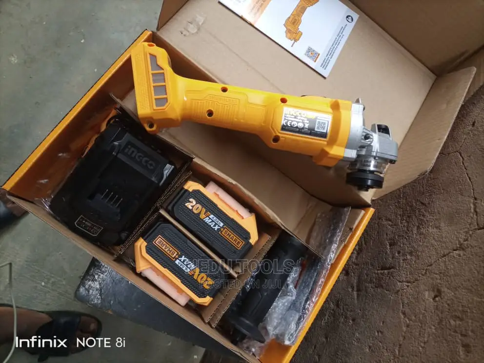 Battery Grinding Machine Ingco 41⁄2 Inches
