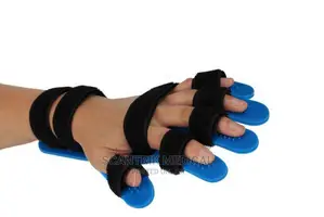 Hand Splint Resting With Neck