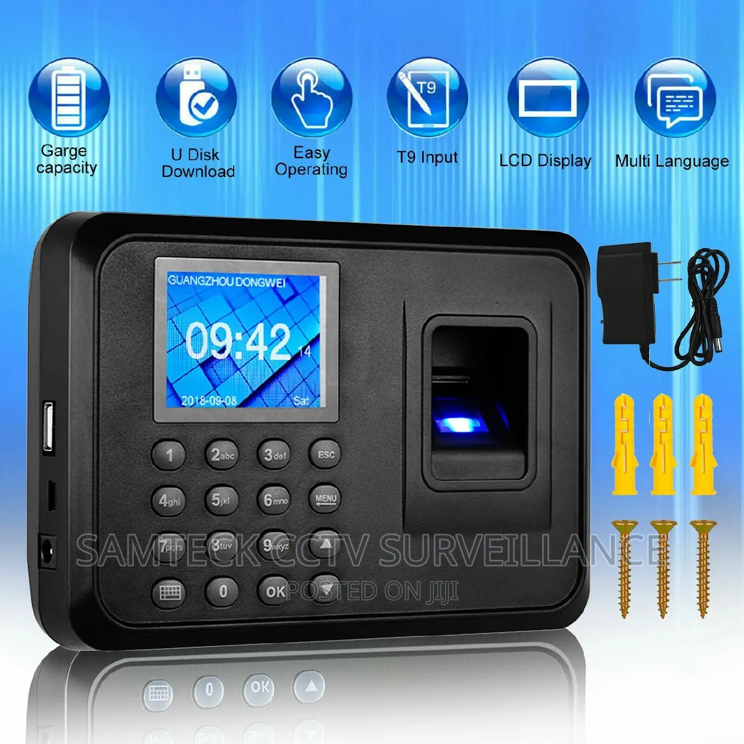 A6 Time Attendance Simple Staff Clocking System in Ikeja - Safety ...