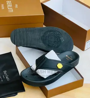 Berluti Leather Slipers