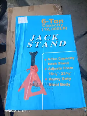 Heavy Duty 6ton Car Jack Stands