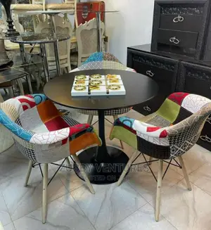 Brand New Quality Glass Dining With 3 Chairs
