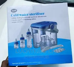 Cold Water Sterilizing Unit Wit 6 Feeding Bottles