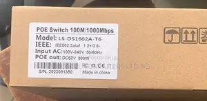 Smart 16ports Gigabits 10/1000mbps Poe Switch With 2 Uplink