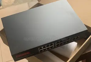 Smart 16ports Gigabits 10/1000mbps Poe Switch With 2 Uplink