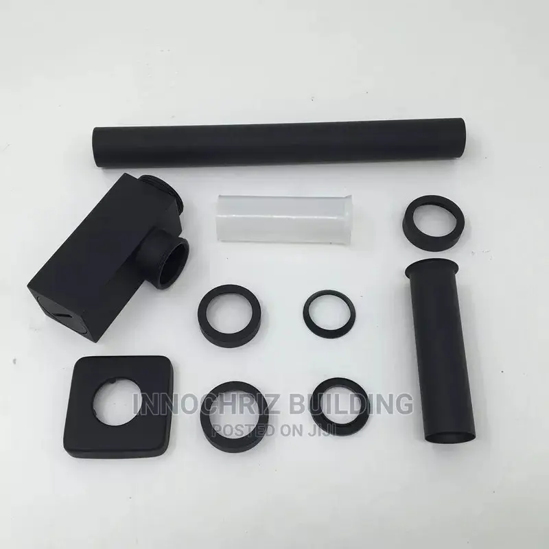 Black Square Bottle Trap