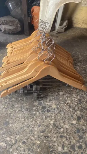 Very Neat Brand New Wooden Clip Hangers