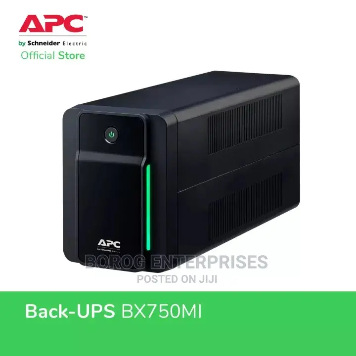 Apc Back- Ups 750va, 230v, Avr, 4 Iec Outlets-Bx750mi