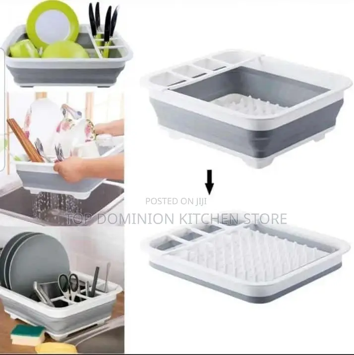 Portable Foldable Plate Rack