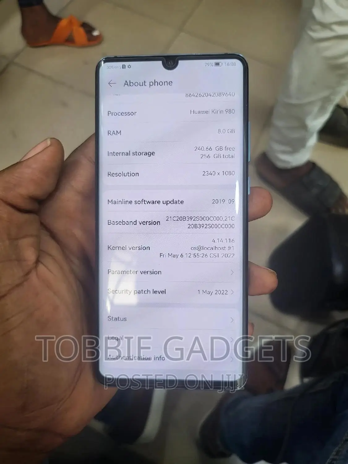 Huawei P30 Pro 256 GB Blue
