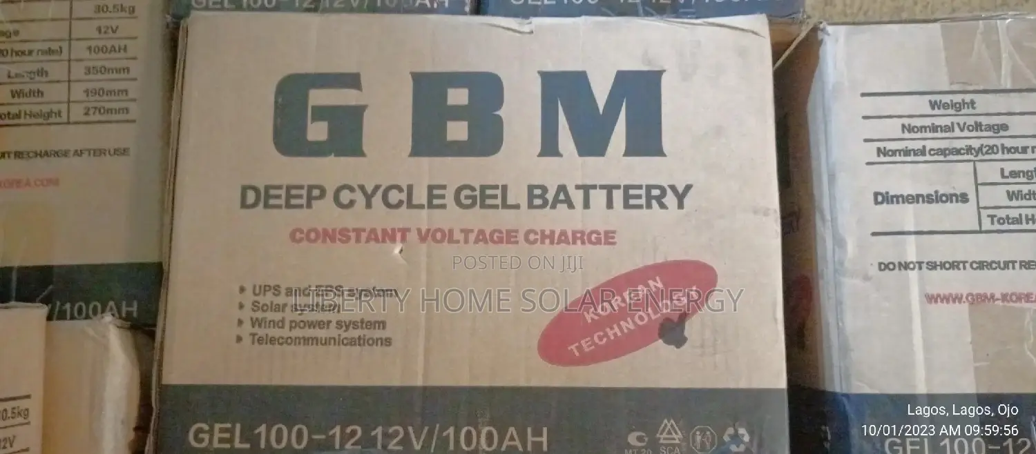 100ah GBM Battery