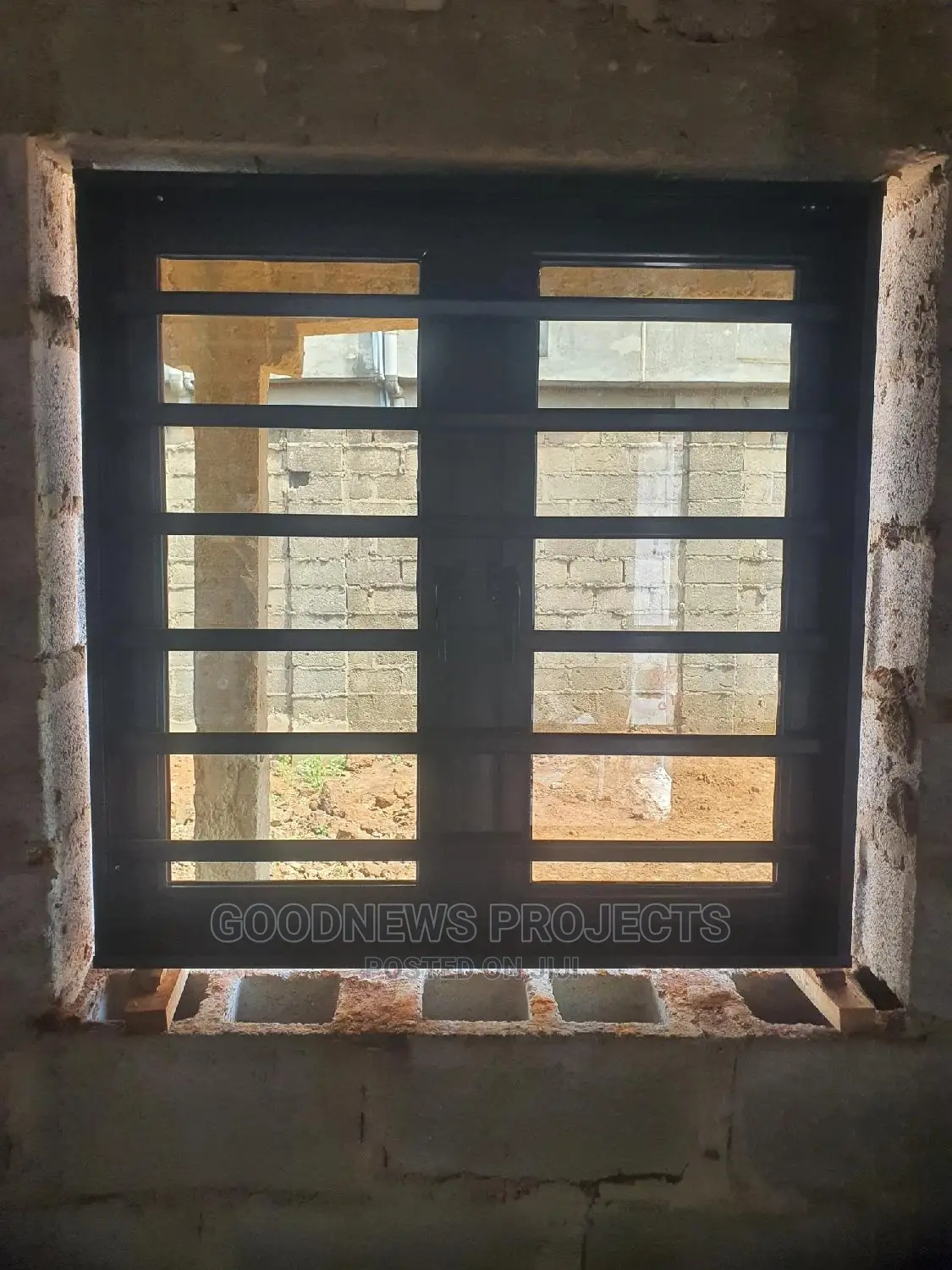 4ft Grey Casement Window