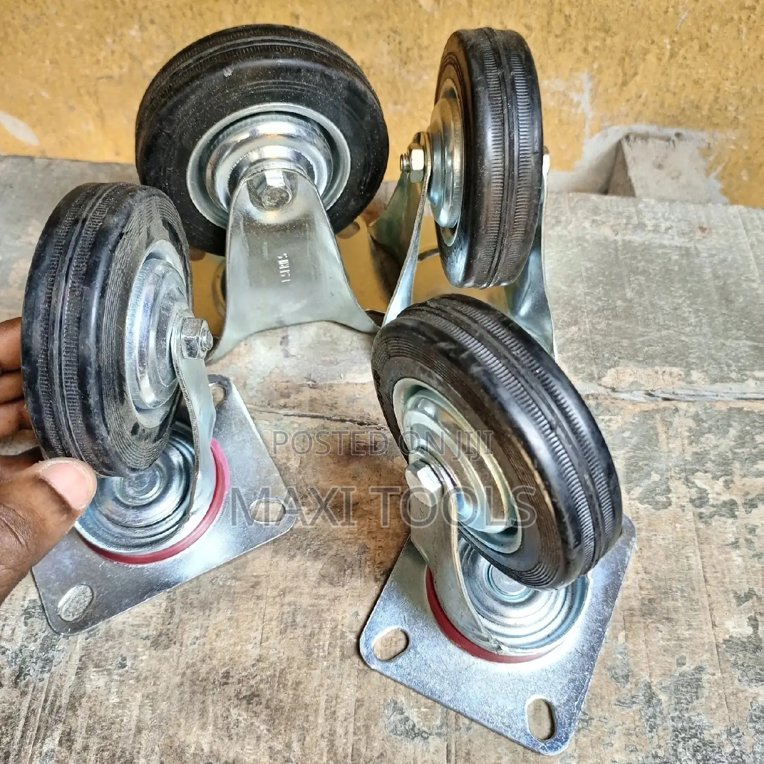 4" Robber Casters