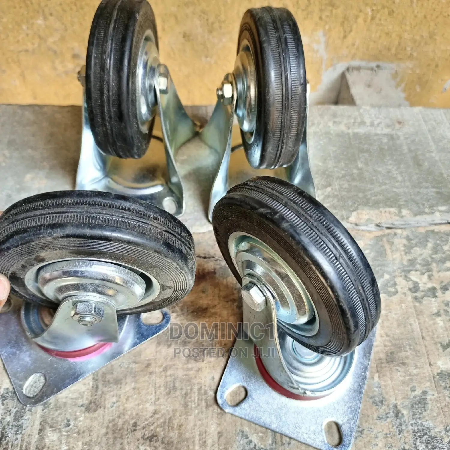 4" Robber Casters